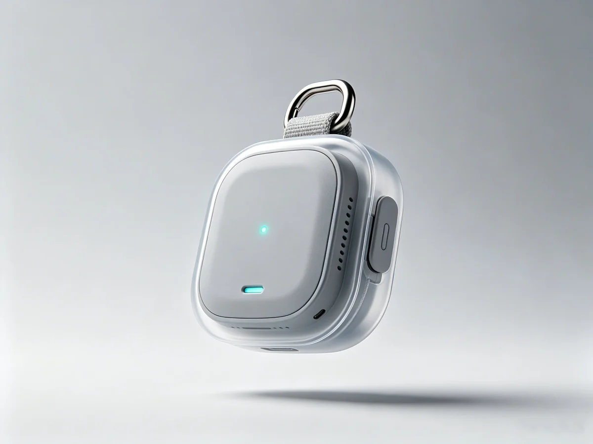 宠物定位器设计 - 宠物智能用品 / 智能穿戴设备工业设计案例